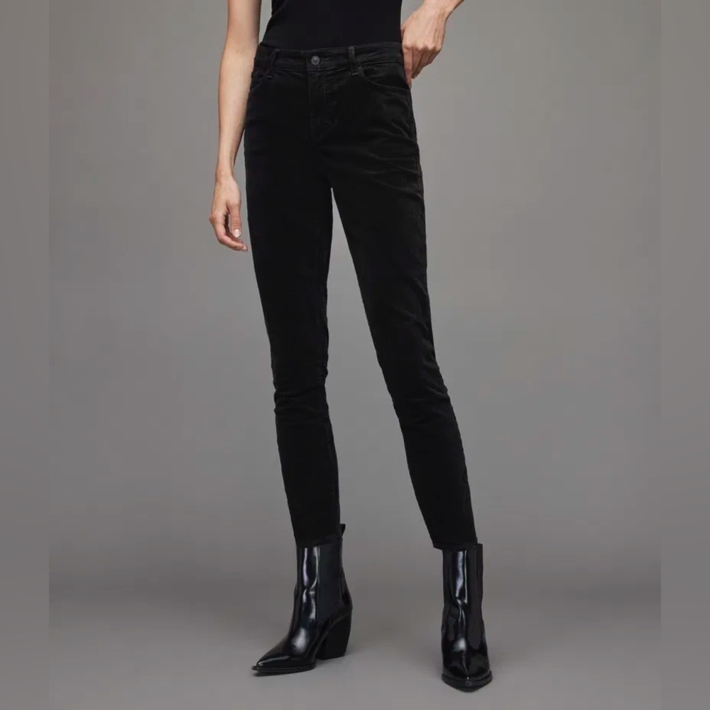 ALLSAINTS Miller Mid-Rise Corduroy Skinny Jeans